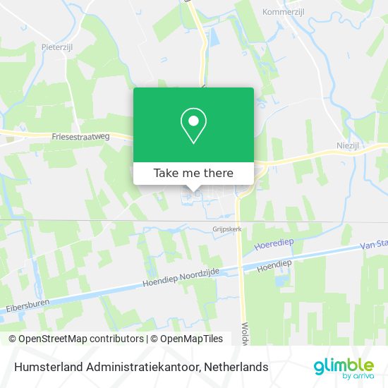 Humsterland Administratiekantoor Karte