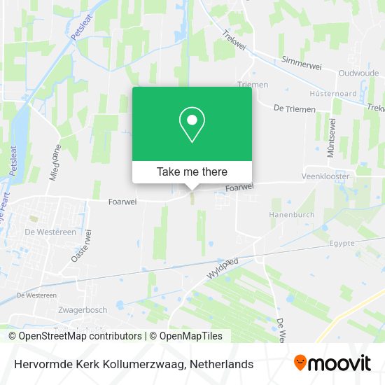 Hervormde Kerk Kollumerzwaag map