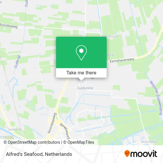 Alfred's Seafood map