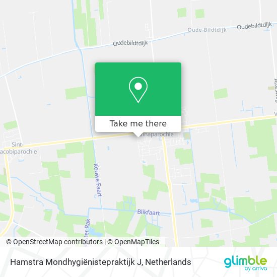 Hamstra Mondhygiënistepraktijk J map