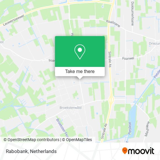 Rabobank map