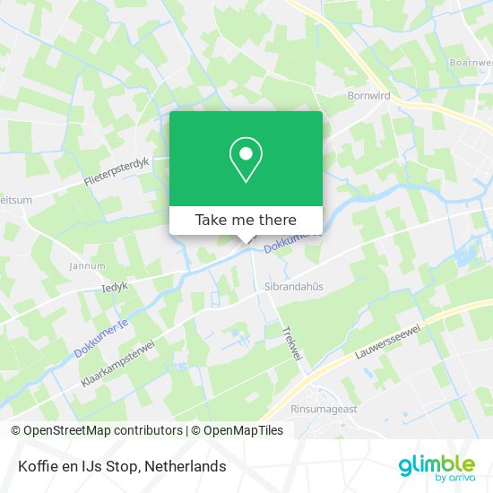 Koffie en IJs Stop map