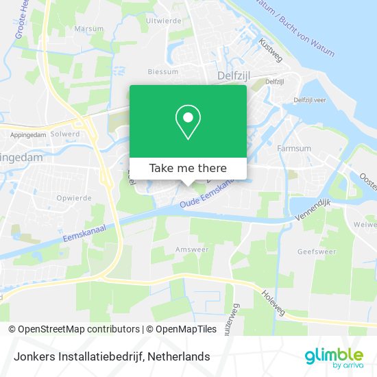 Jonkers Installatiebedrijf map