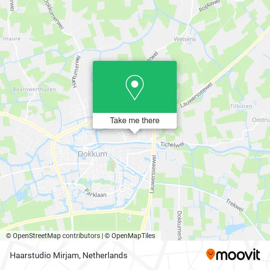 Haarstudio Mirjam map
