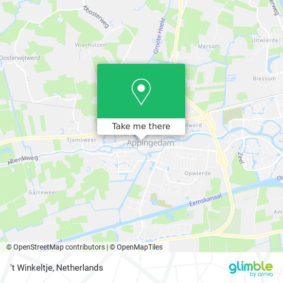 't Winkeltje map