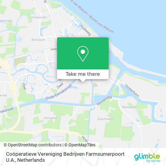 Coöperatieve Vereniging Bedrijven Farmsumerpoort U.A. map