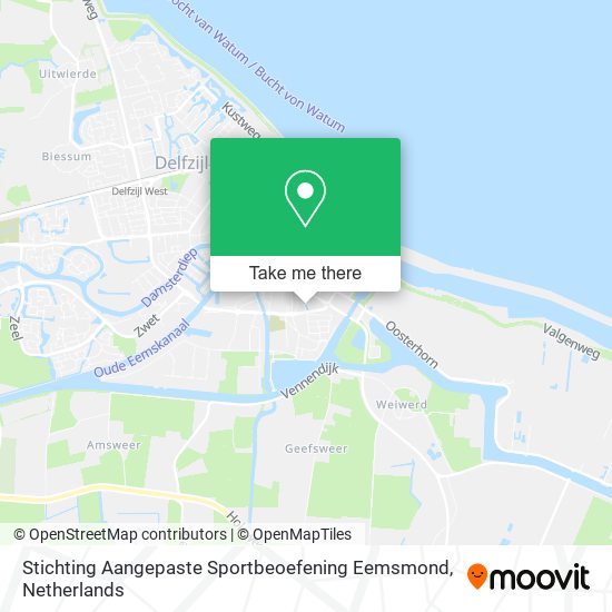 Stichting Aangepaste Sportbeoefening Eemsmond map
