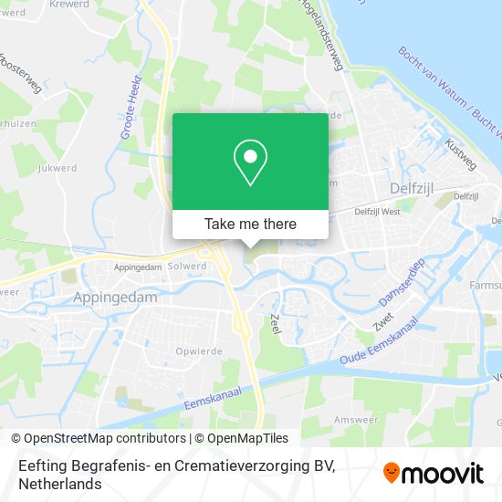 Eefting Begrafenis- en Crematieverzorging BV map