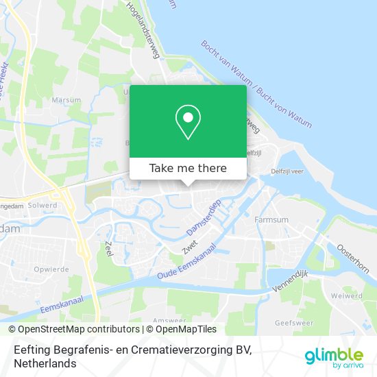 Eefting Begrafenis- en Crematieverzorging BV map