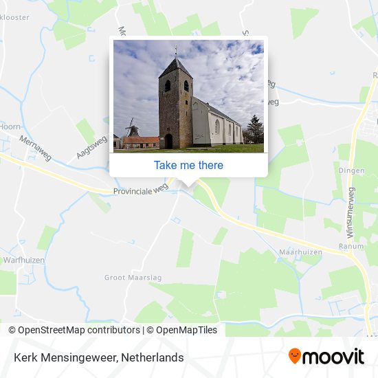 Kerk Mensingeweer map