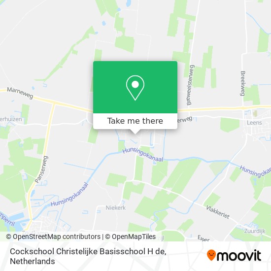 Cockschool Christelijke Basisschool H de map