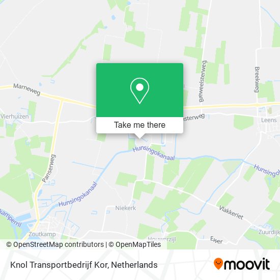 Knol Transportbedrijf Kor map