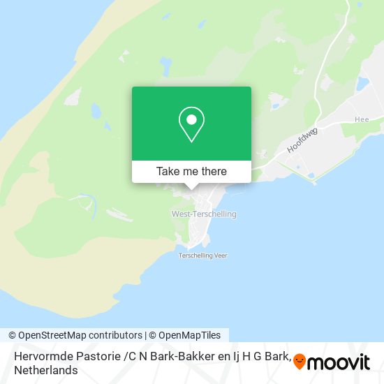 Hervormde Pastorie /C N Bark-Bakker en Ij H G Bark map