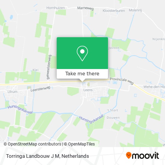 Torringa Landbouw J M map