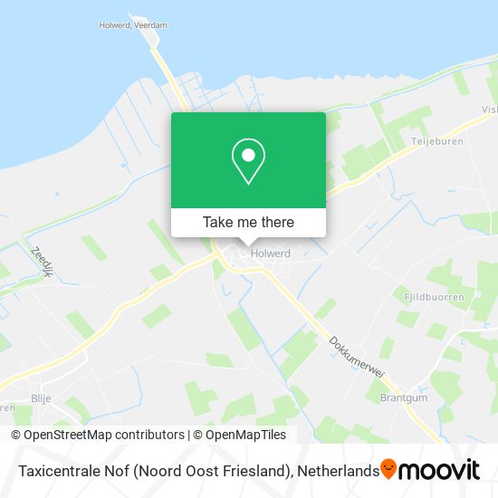 Taxicentrale Nof (Noord Oost Friesland) map