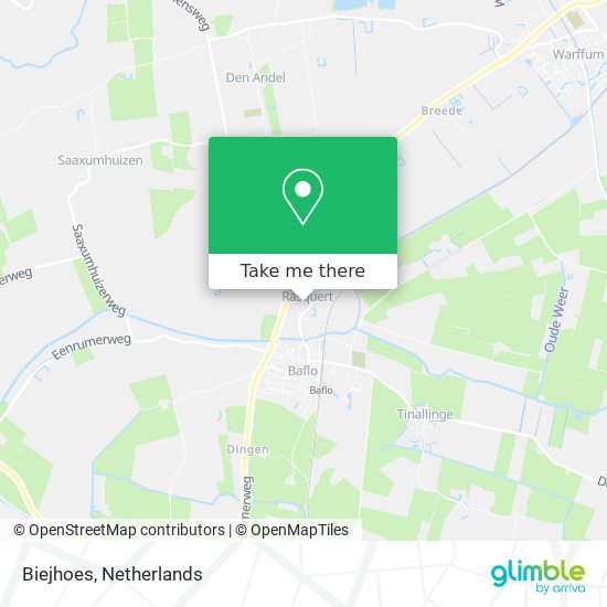 Biejhoes map