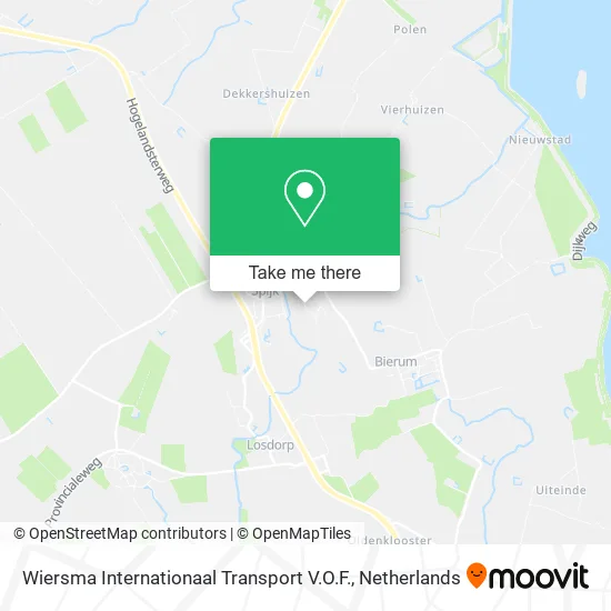 Wiersma Internationaal Transport V.O.F. map