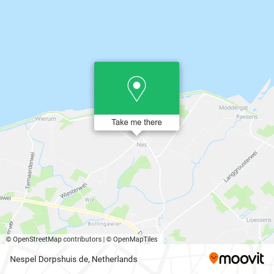 Nespel Dorpshuis de map