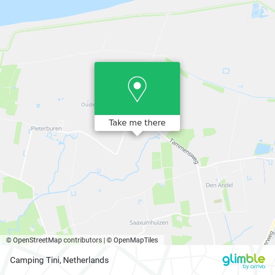 Camping Tini map