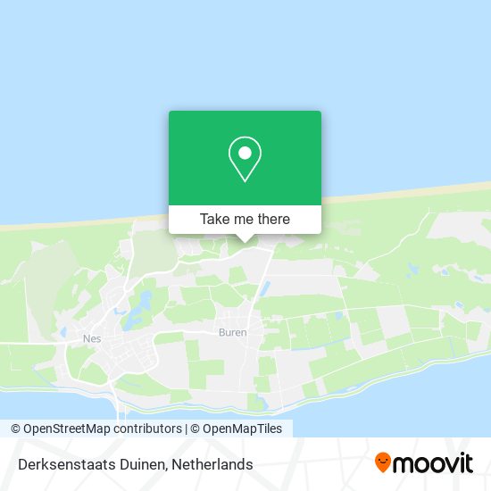 Derksenstaats Duinen Karte