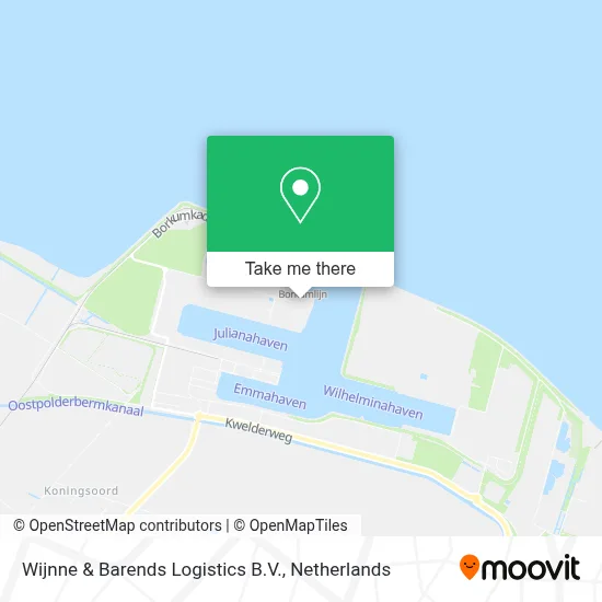 Wijnne & Barends Logistics B.V. map