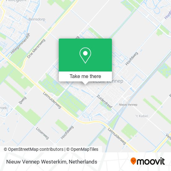 Nieuw Vennep Westerkim Karte