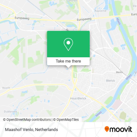 Maashof Venlo map