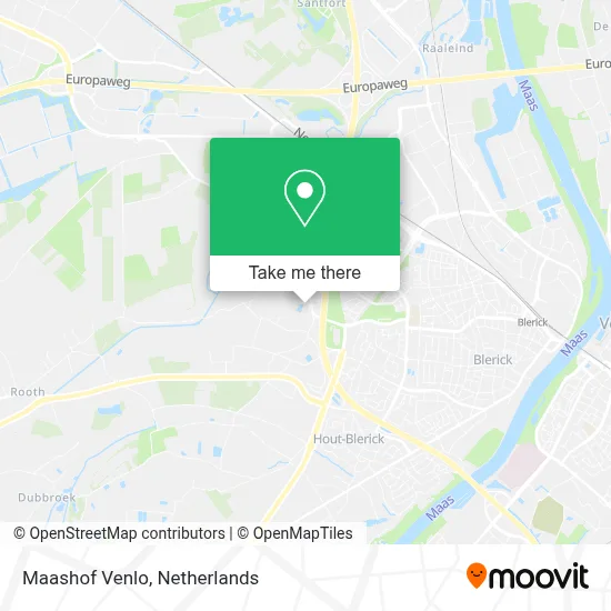 Maashof Venlo map