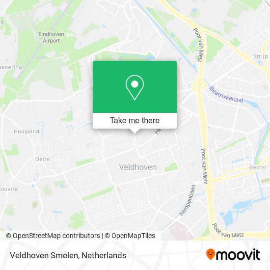 Veldhoven Smelen map