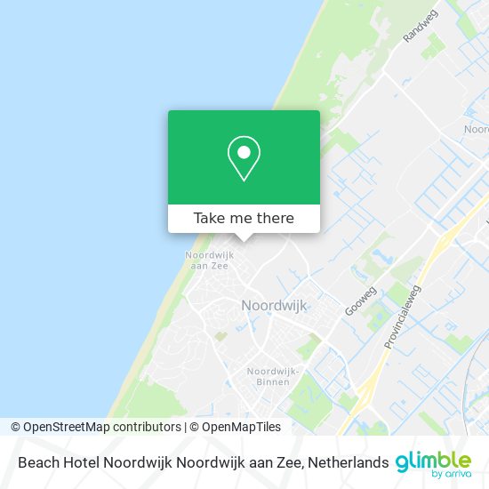 Beach Hotel Noordwijk Noordwijk aan Zee Karte