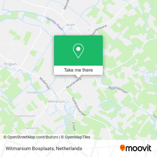 Witmarsum Bosplaats map