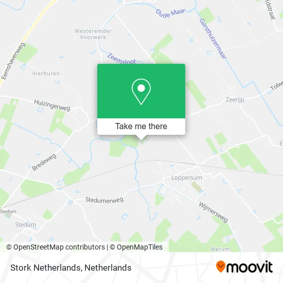 Stork Netherlands map
