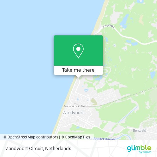Zandvoort Circuit map