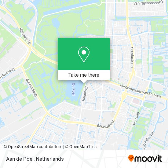 Aan de Poel map