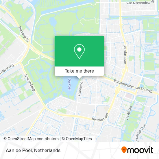 Aan de Poel map