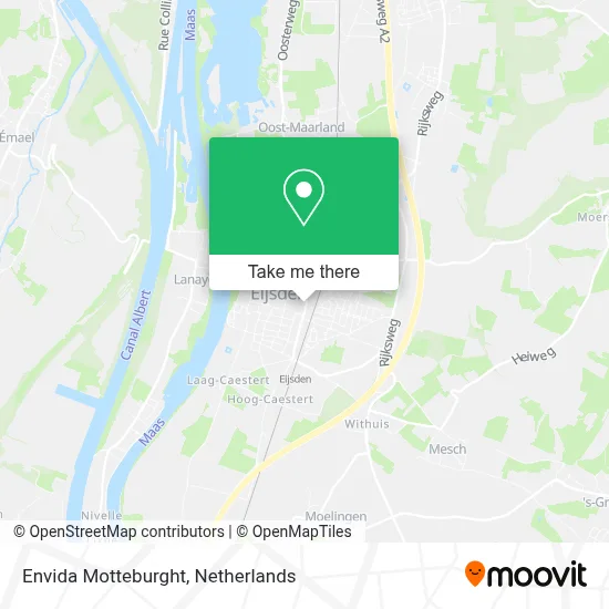 Envida Motteburght map