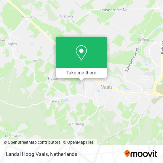 Landal Hoog Vaals map