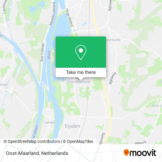 Oost-Maarland map