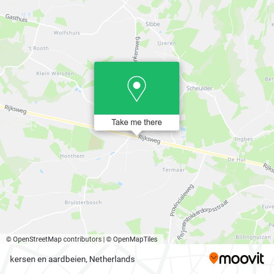 kersen en aardbeien map