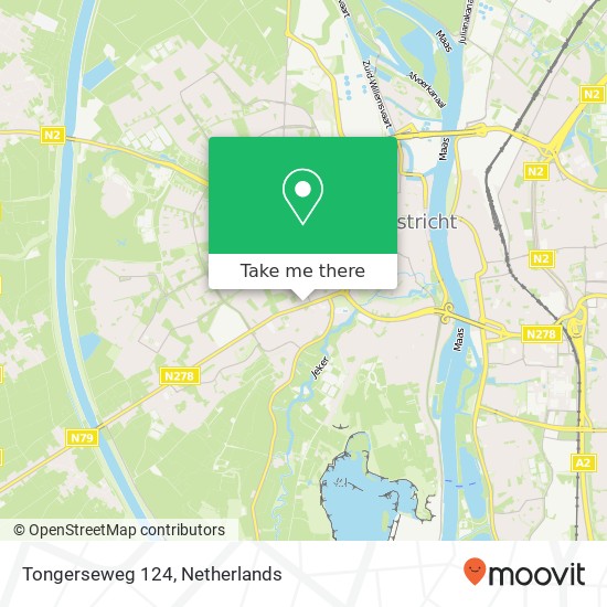 Tongerseweg 124 map