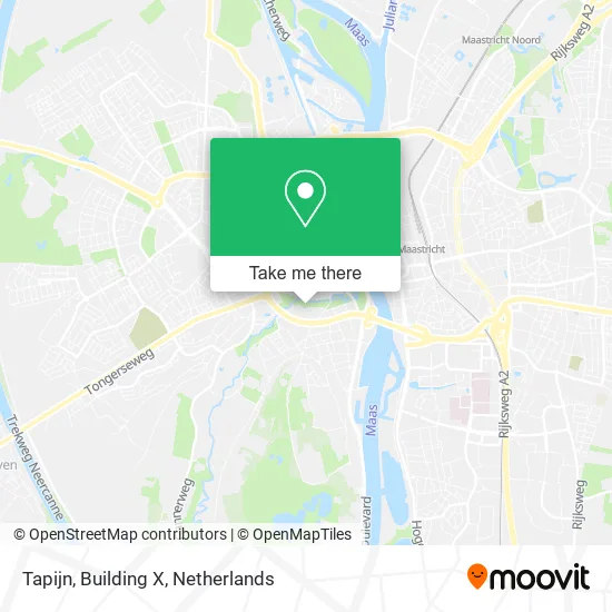 Tapijn, Building X map