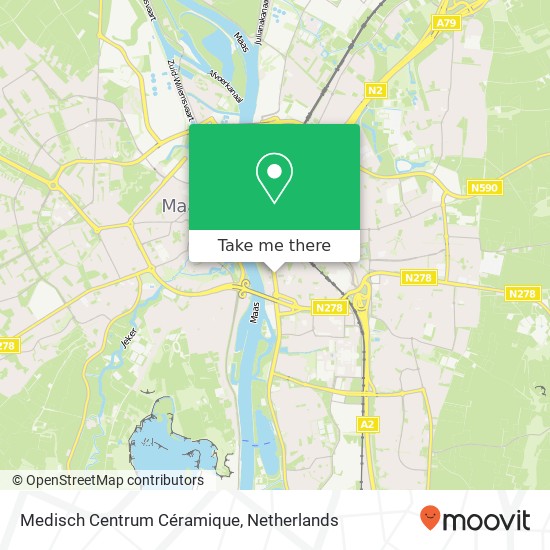 Medisch Centrum Céramique map