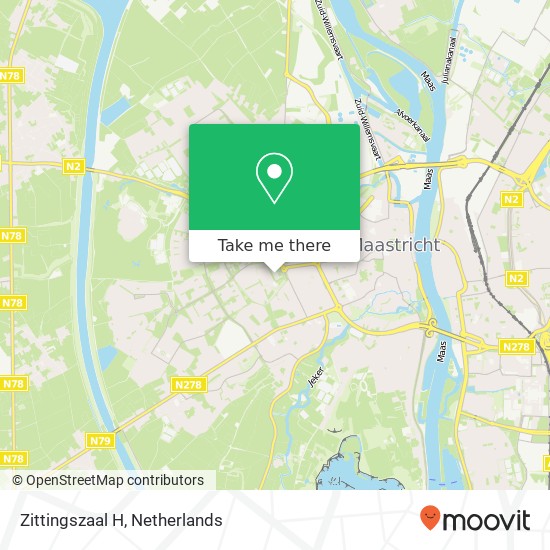 Zittingszaal H map