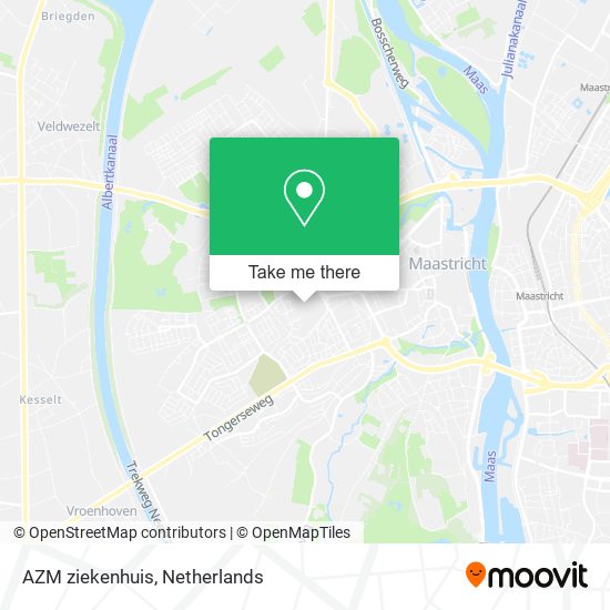 AZM ziekenhuis map