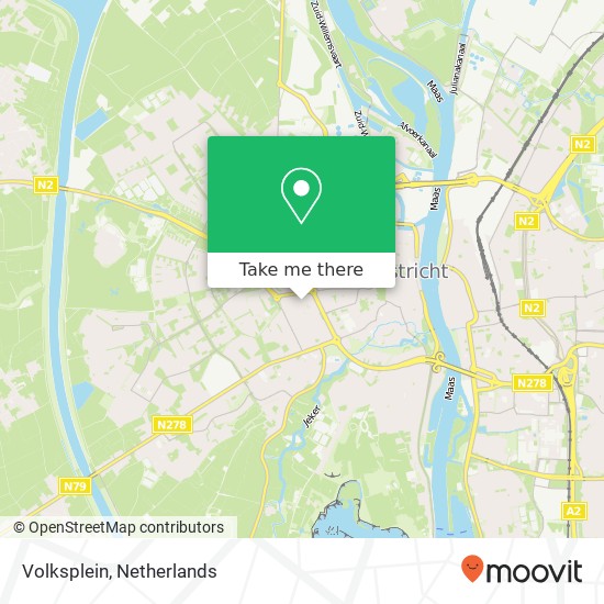 Volksplein map