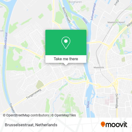 Brusselsestraat map