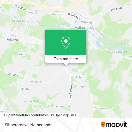 Sibbergroeve map