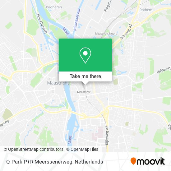 Q-Park P+R Meerssenerweg map