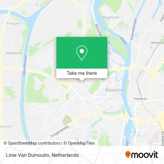 Linie Van Dumoulin map