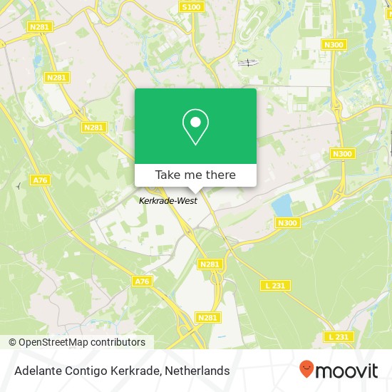 Adelante Contigo Kerkrade map